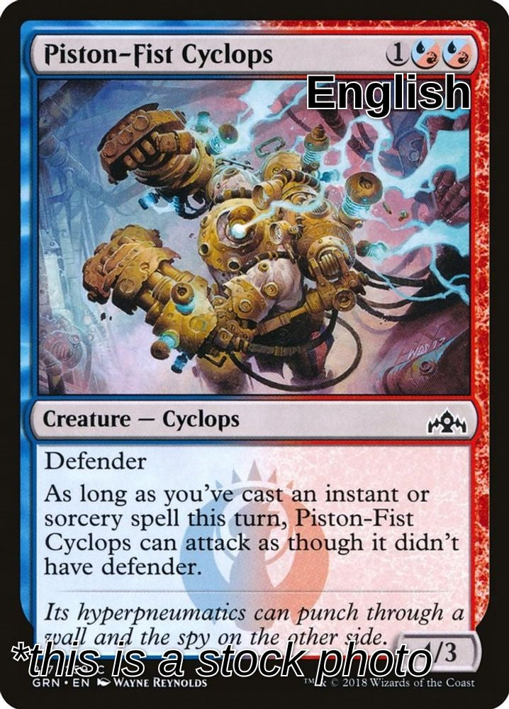 Piston-Fist Cyclops