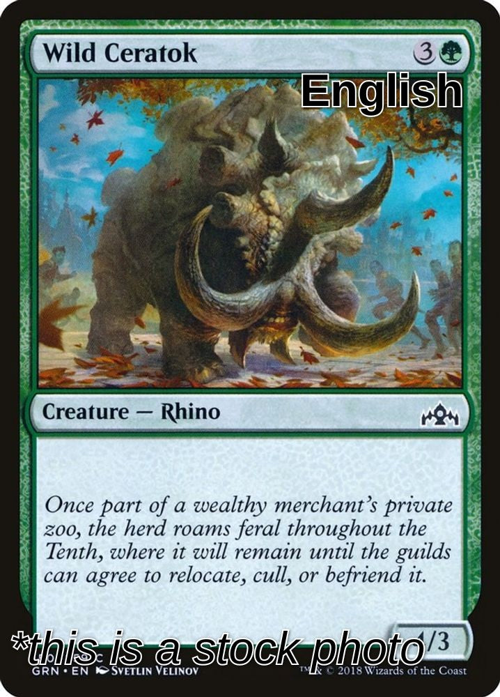 Wild Ceratok