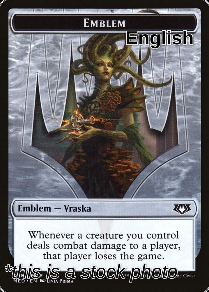 Emblem - Vraska, Golgari Queen