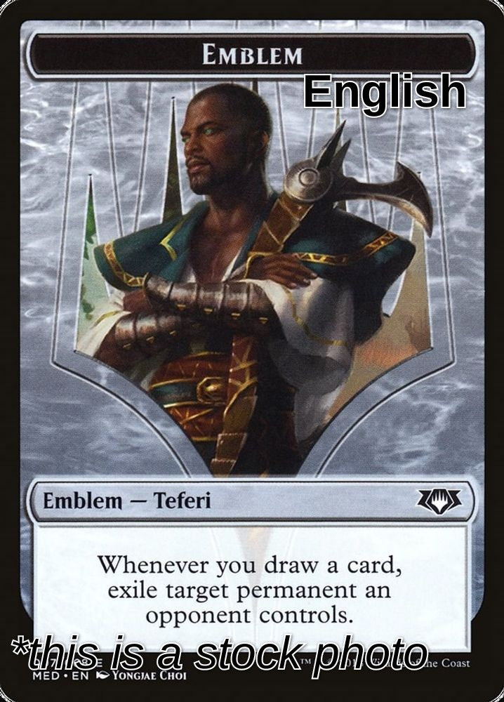 Emblem - Teferi, Hero of Dominaria