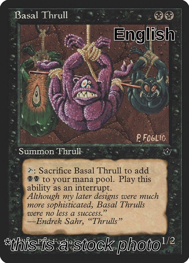 Basal Thrull (P. Foglio)
