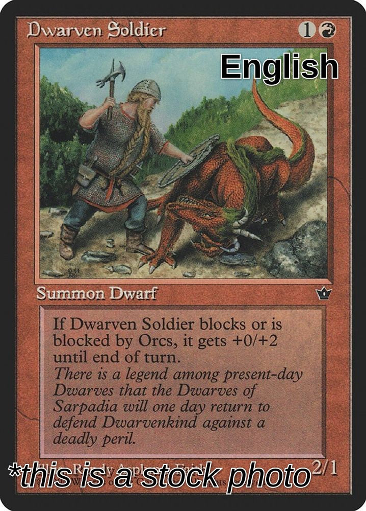 Dwarven Soldier (Asplund-Faith)