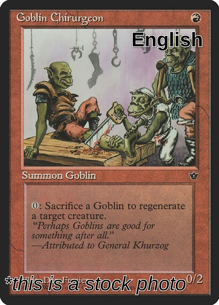 Goblin Chirurgeon (Frazier)