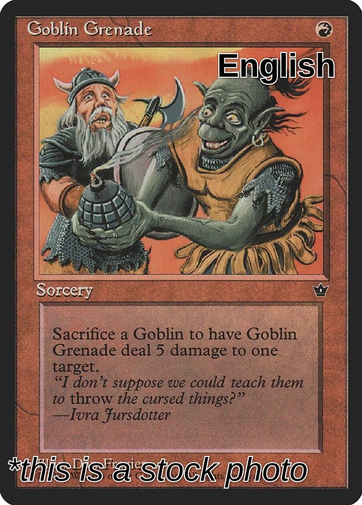 Goblin Grenade (Frazier)
