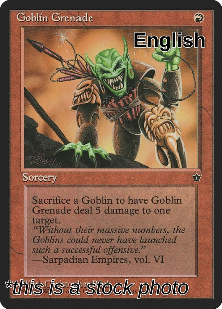 Goblin Grenade (Rush)