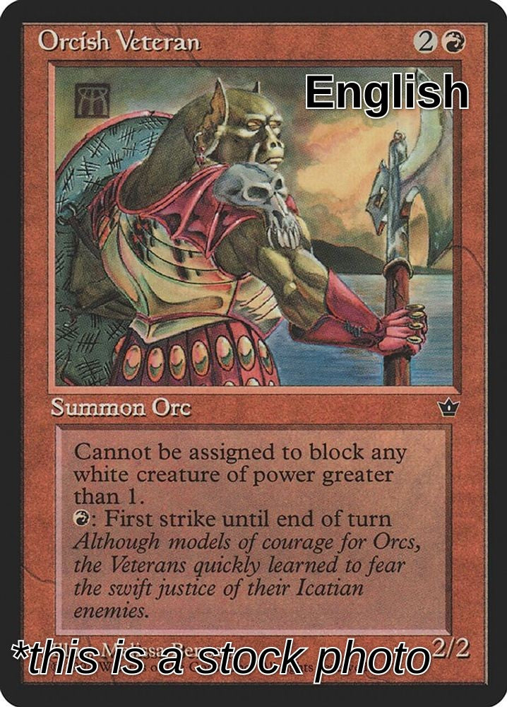 Orcish Veteran (Benson)