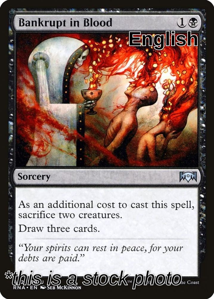 Bankrupt in Blood
