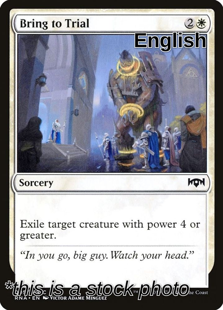 Bring to Trial