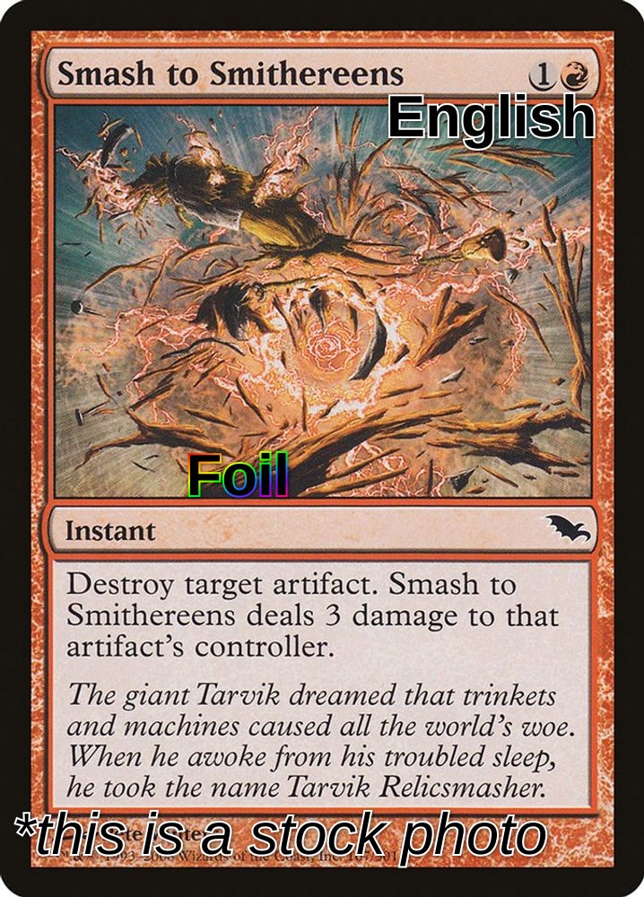 Smash to Smithereens