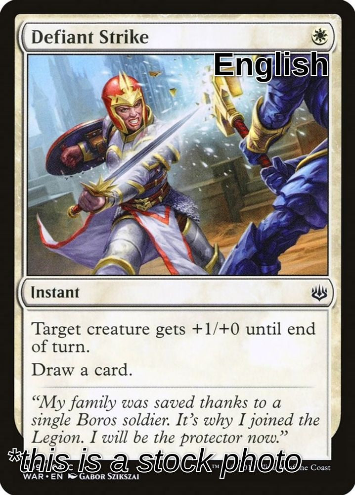 Defiant Strike