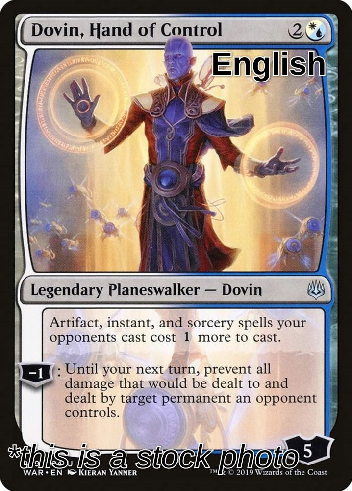 Dovin, Hand of Control