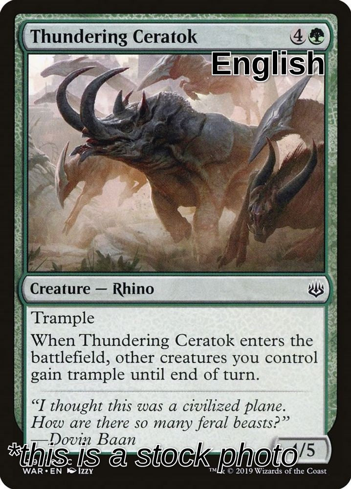 Thundering Ceratok