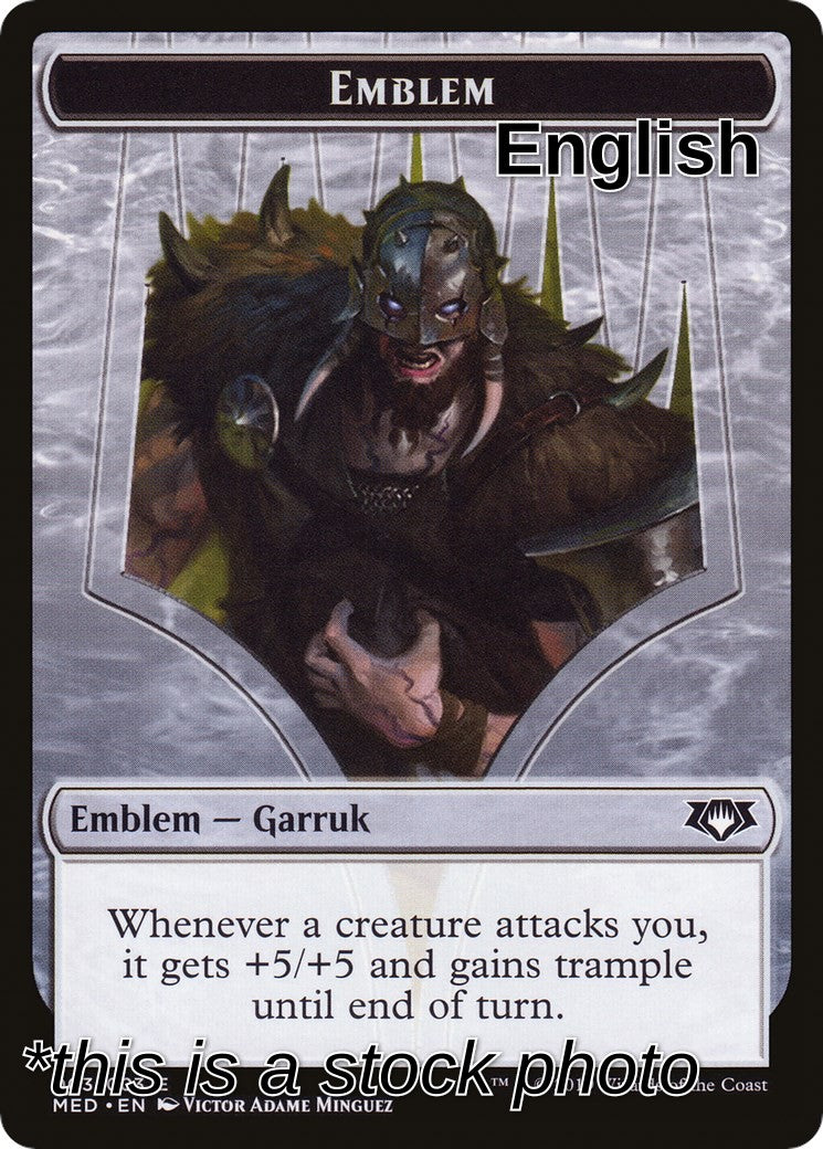 Emblem - Garruk, Apex Predator