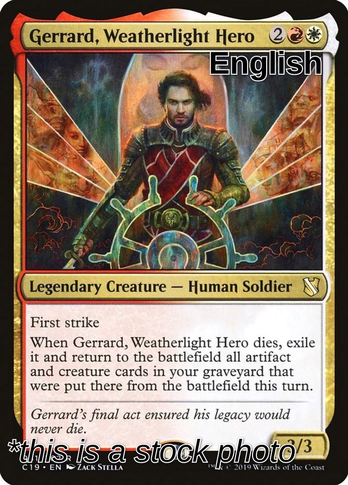 Gerrard, Weatherlight Hero