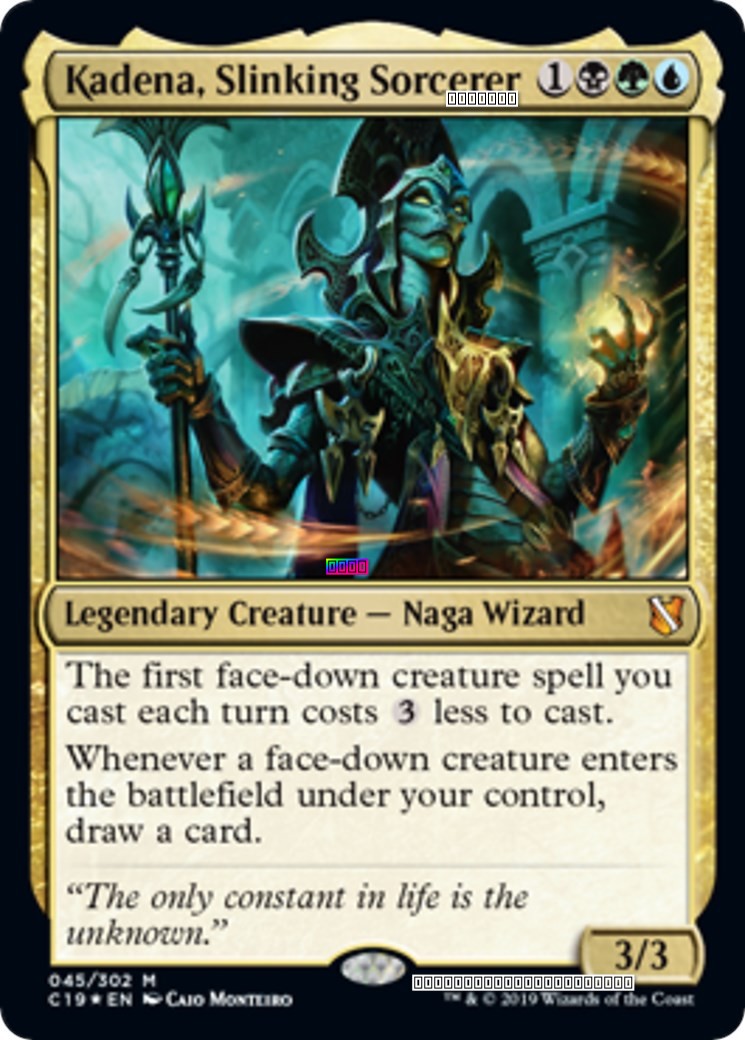 Kadena, Slinking Sorcerer (Commander 2019)