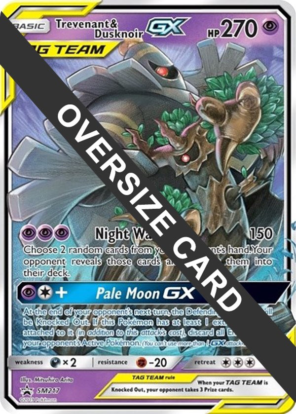 Trevenant & Dusknoir GX - SM217