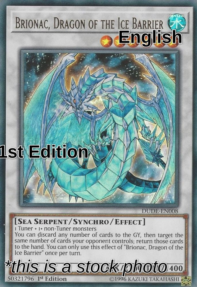 Brionac, Dragon of the Ice Barrier