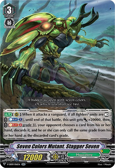 Seven Colors Mutant. Stagger Seven [V-EB09 - V-EB09/016EN]