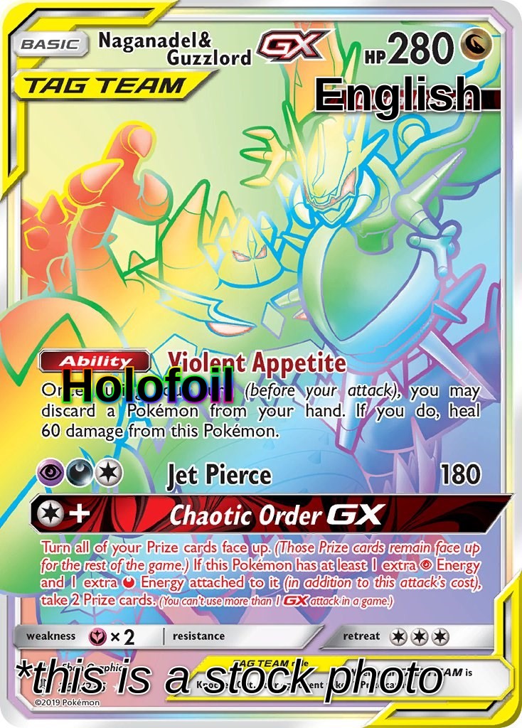 Naganadel & Guzzlord GX (Secret)