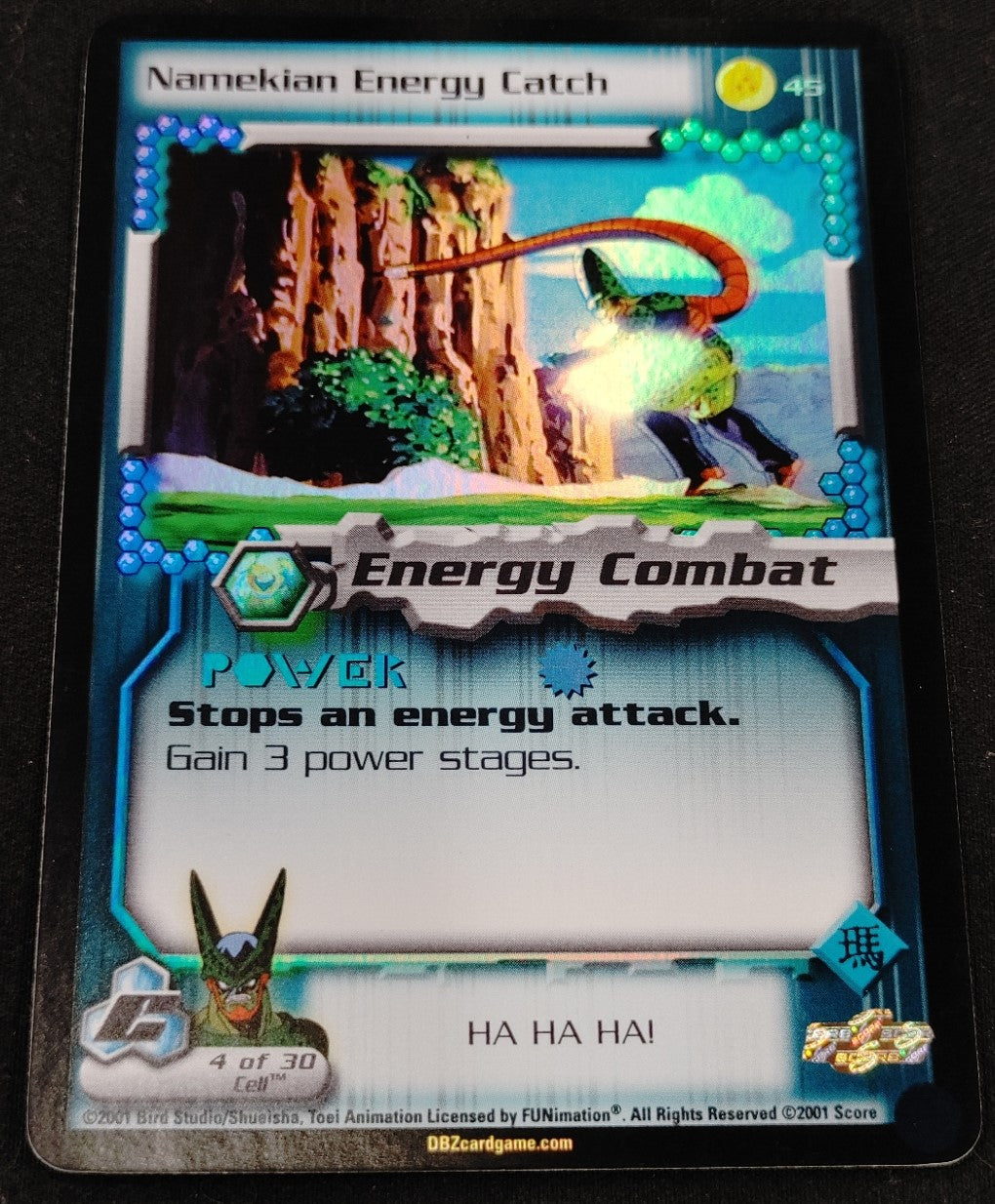 Namekian Energy Catch 45 - DBZ - Foil Unlimited - Light Play