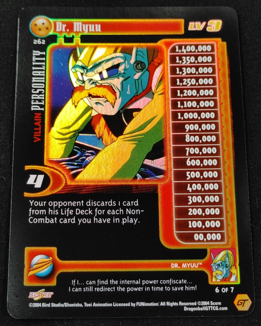 Dr. Myuu 262 - DBZ GT - Foil - Light Play