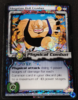 Megaton Bull Crusher 102 - DBZ - Limited Foil - Moderate Play