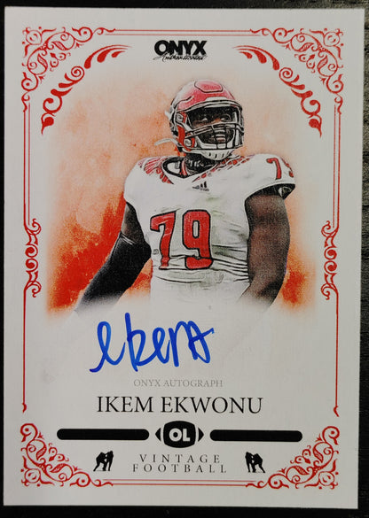 Onyx Vintage Autographed - Ikem Ekwonu