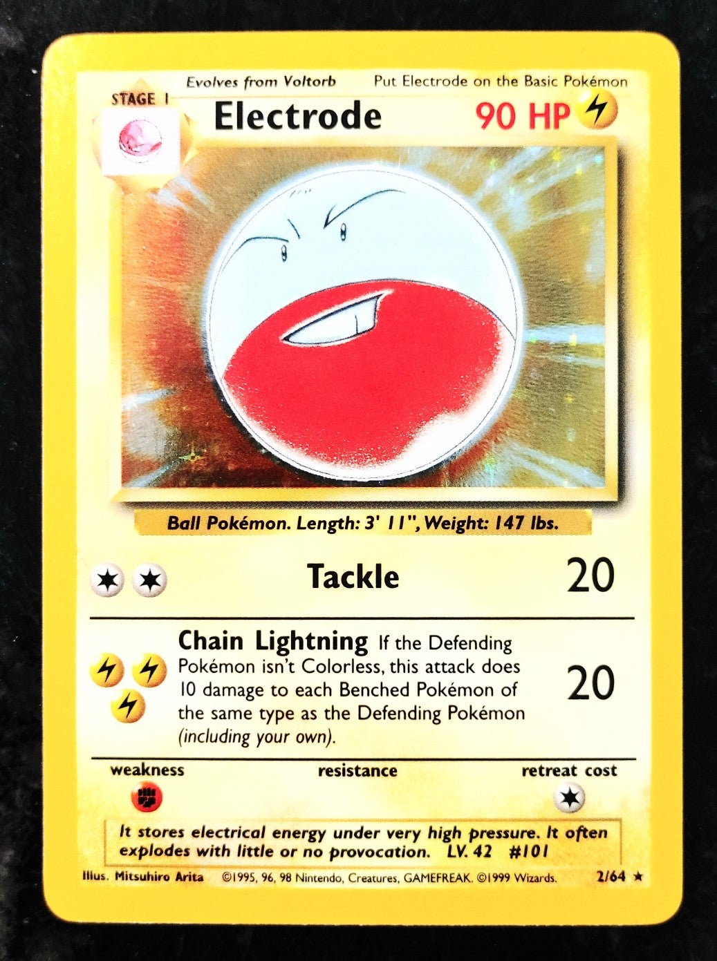 Electrode (2/64) [Jungle] - Factory Error No Set Symbol