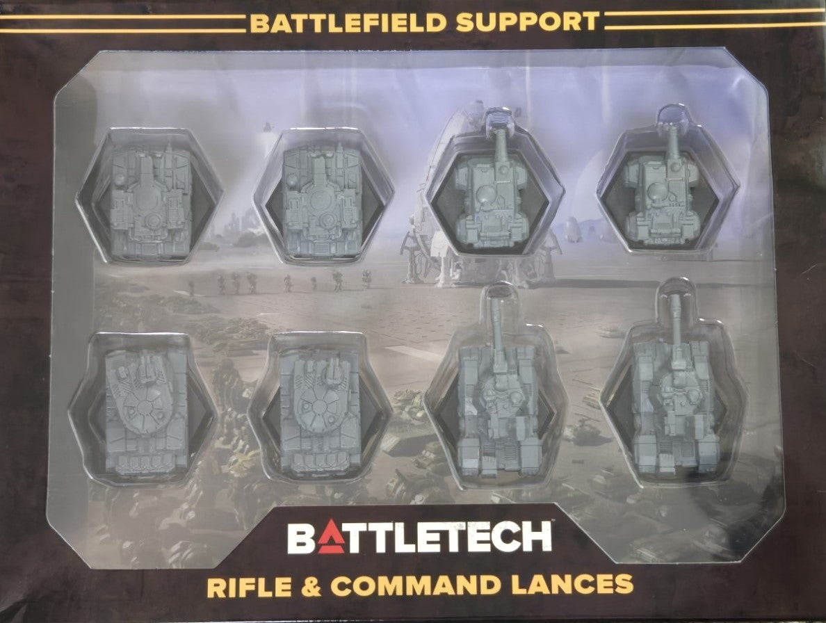 Battletech - Force Pack: Battlefield Support Rifle & Command Lances
