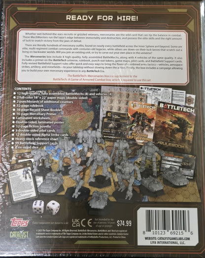 Battletech - Mercenaries Box Set (Kickstarter)
