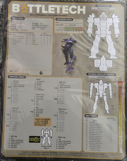 Battletech - Premium Record Sheets (Mercenaries)
