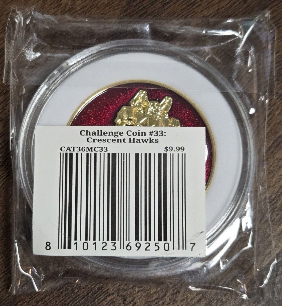 Battletech - Challenge Coin - Crescent Hawk