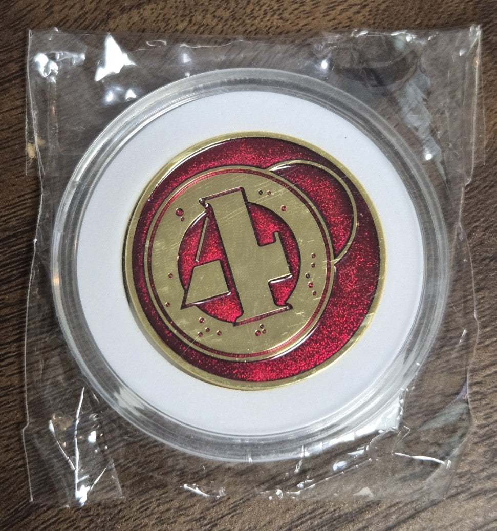 Battletech - Challenge Coin - 4th Tau Ceti Rangers # 37
