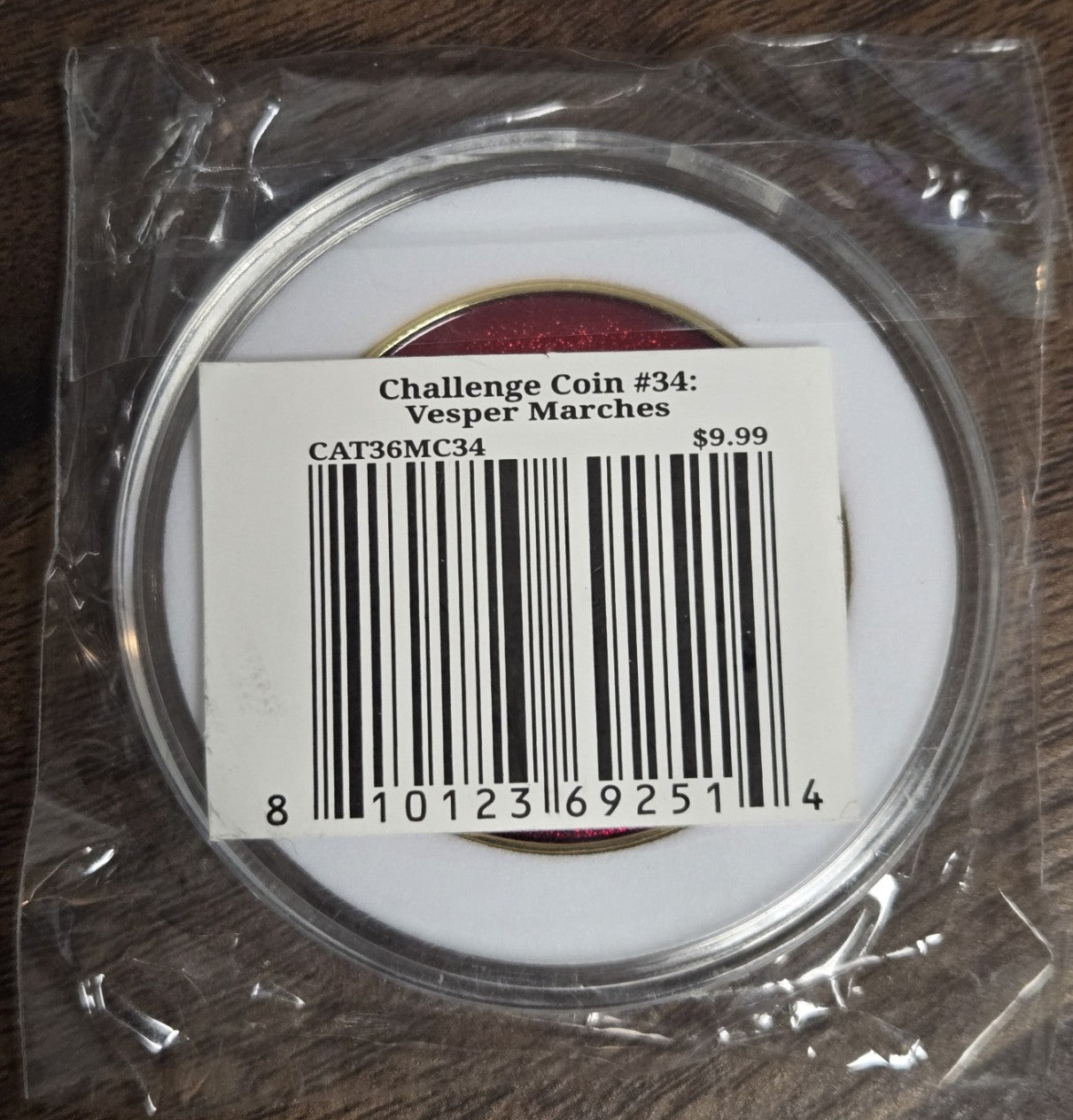 Battletech - Challenge Coin - Vesper Marches #34
