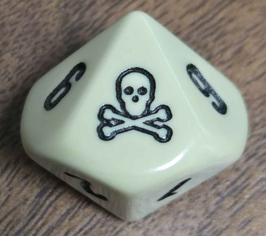 MTG Dice / Die Poison from Mirrodin Besieged Prerelease
