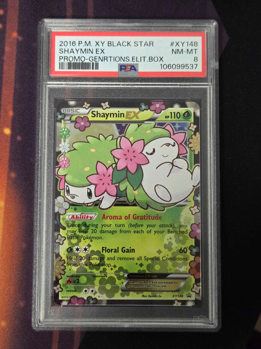 Pokemon Shaymin EX # XY148 - XY Promo - PSA 8
