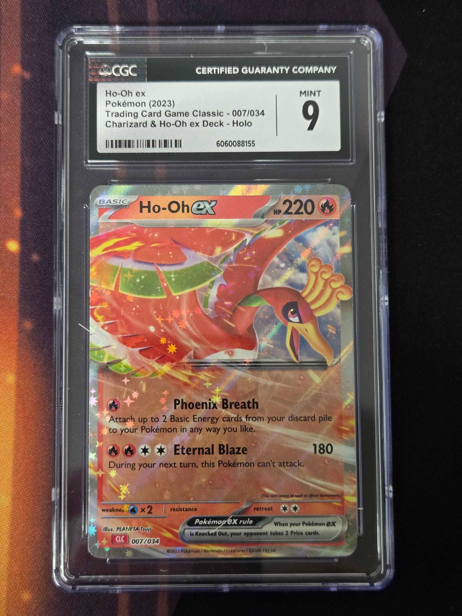 Pokemon Ho-Oh ex # 007/034 - TCG Classic - CGC 9
