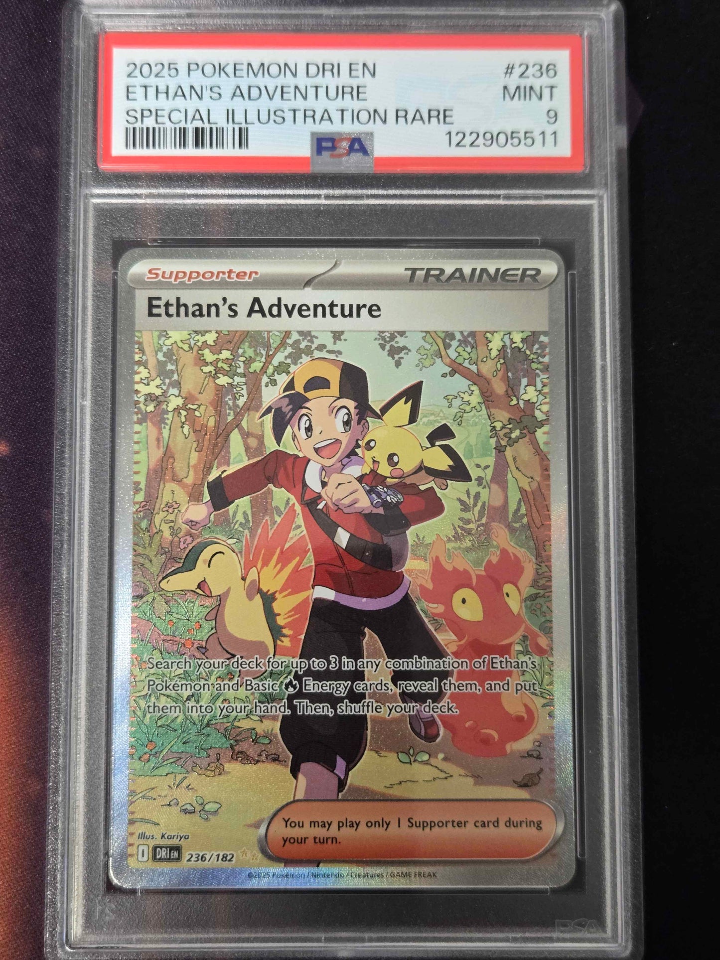 Pokemon Ethan's Adventure # 236 - Destined Rivals - PSA 9
