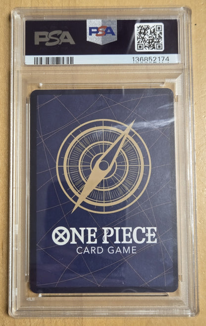 One Piece Monkey D Luffy # 109 - OP08 - Graded PSA 9
