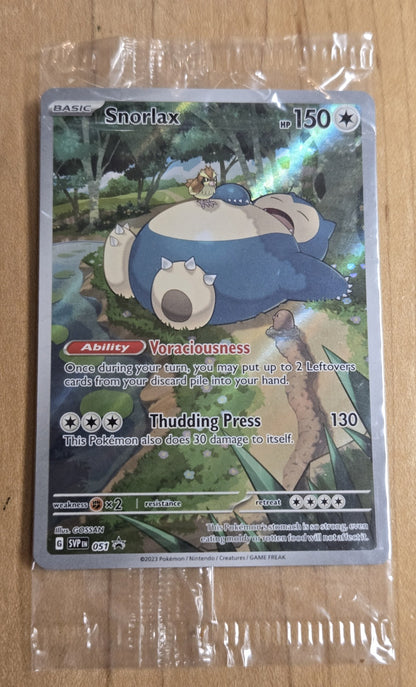 Pokemon Snorlax # 051 - S&V 151 - Sealed Promo
