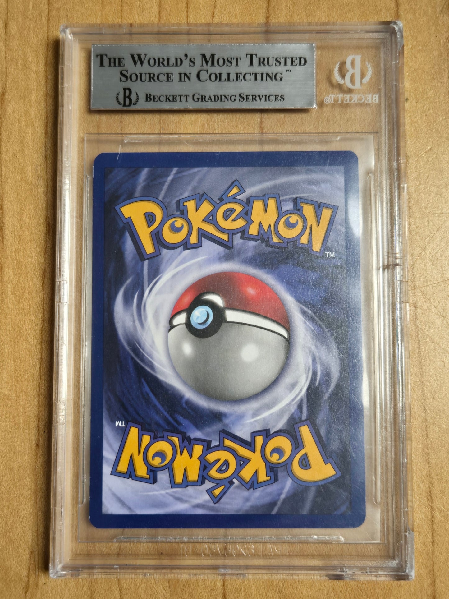 Pokemon Grass Energy # 99 - Base Set Unlimited - Graded Beckett 9
