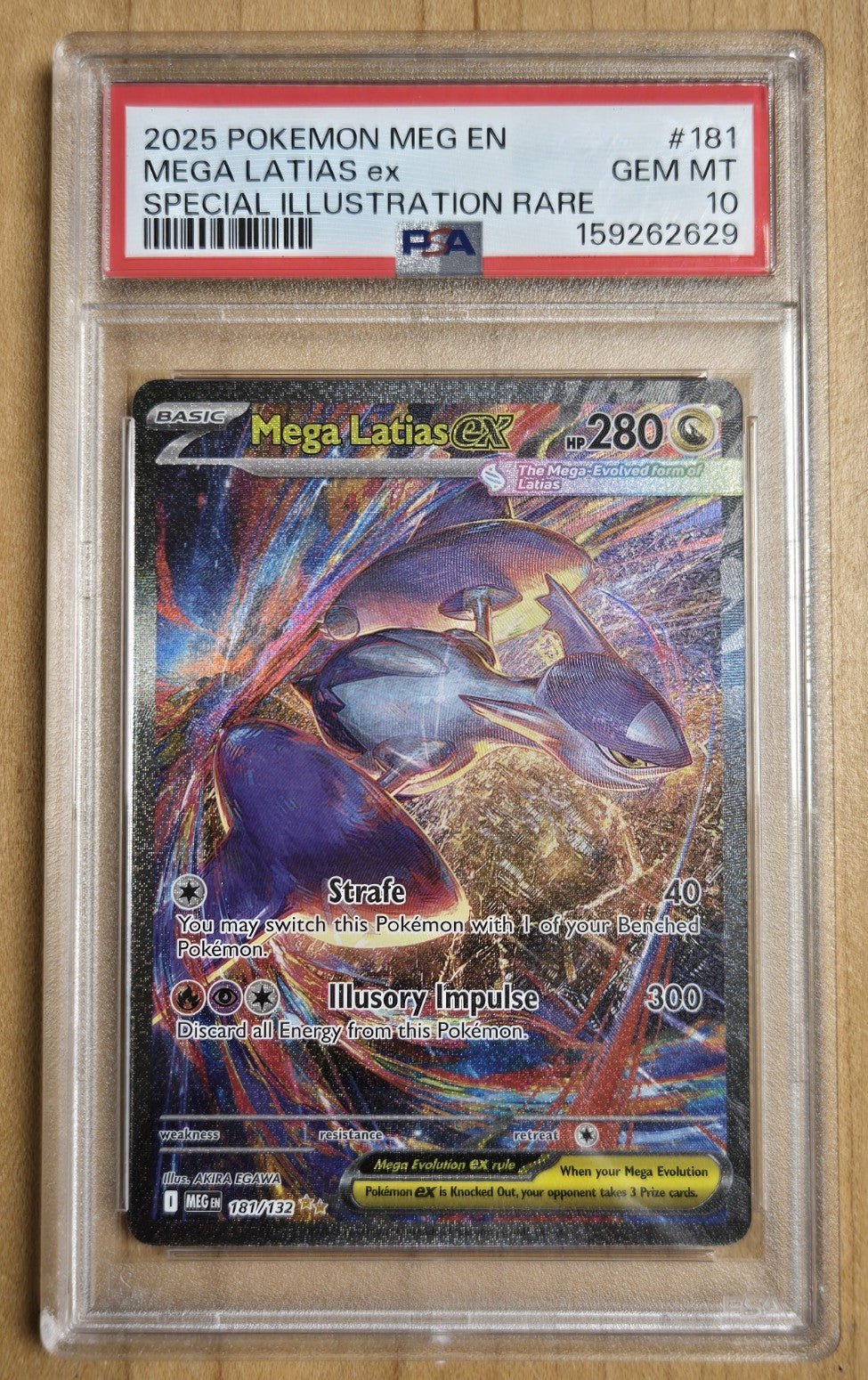 Pokemon Mega Latias ex # 181 - Mega Evolution - Graded PSA 10
