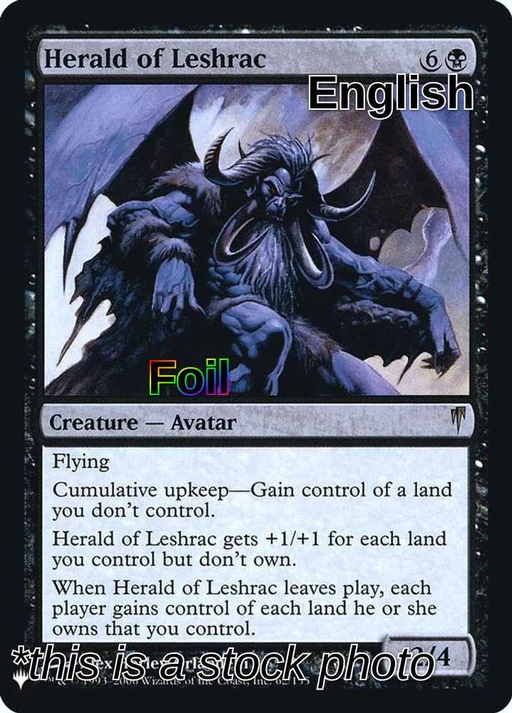 Herald of Leshrac