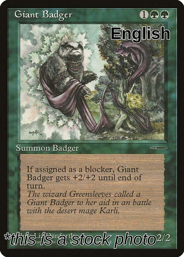 Giant Badger