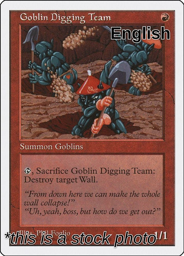 Goblin Digging Team
