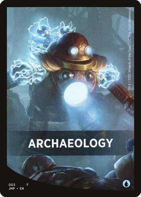 Archaeology Theme Card