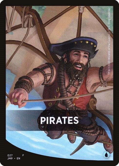 Pirates Theme Card