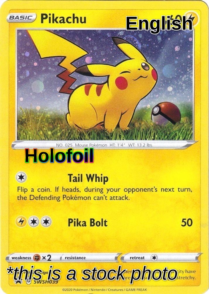 Pikachu - SWSH039