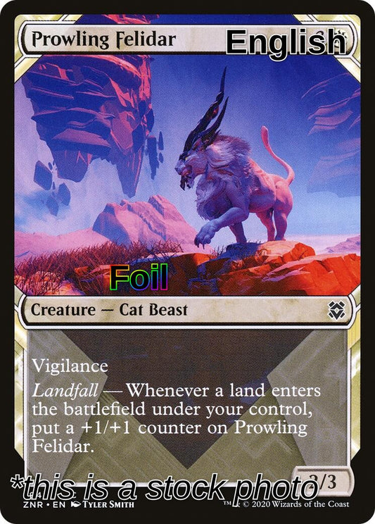 Prowling Felidar (Showcase)