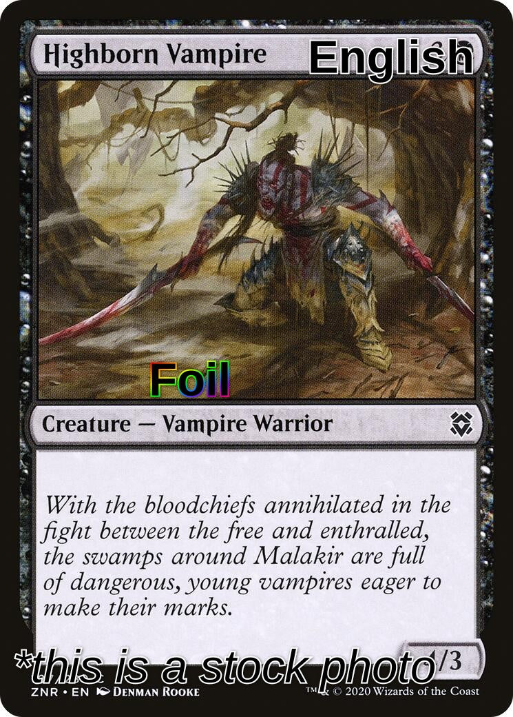 Highborn Vampire